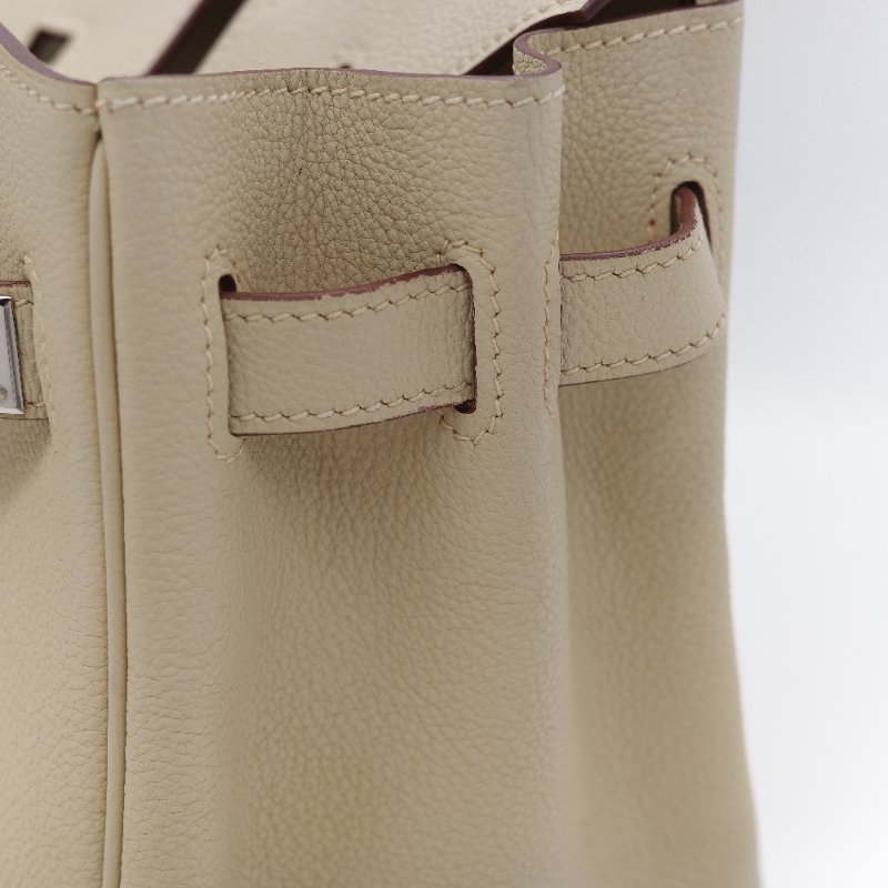 甜價來襲【🌟超🌟級🌟新🌟】Hermès 愛馬仕 Birkin30 BK30 鉑金包 香草色 淺米 TC牛皮 銀扣 手提包 方框K-28