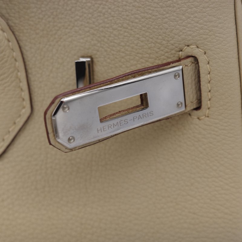 甜價來襲【🌟超🌟級🌟新🌟】Hermès 愛馬仕 Birkin30 BK30 鉑金包 香草色 淺米 TC牛皮 銀扣 手提包 方框K-29