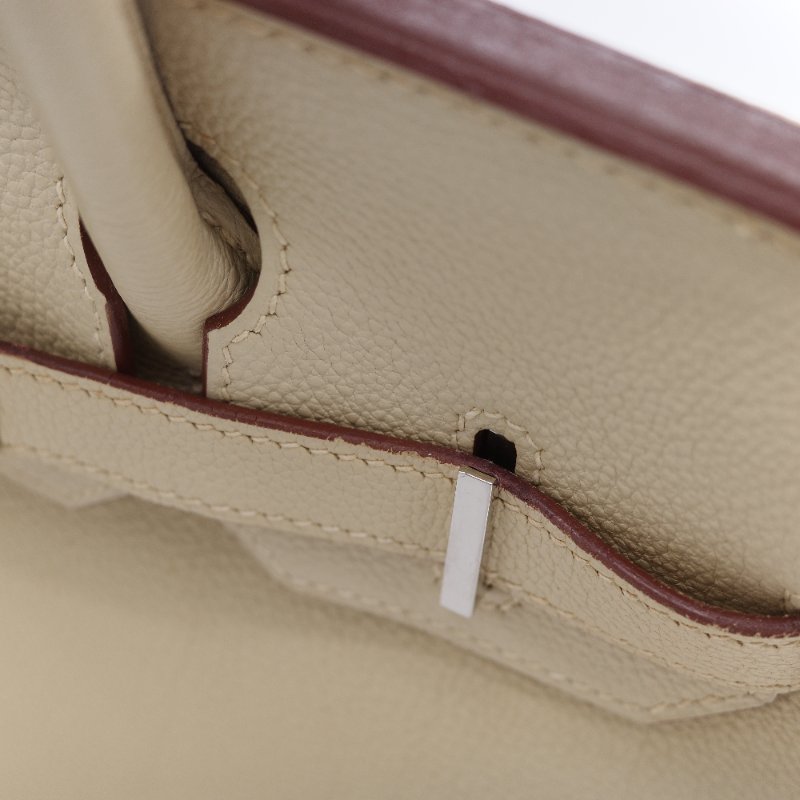 甜價來襲【🌟超🌟級🌟新🌟】Hermès 愛馬仕 Birkin30 BK30 鉑金包 香草色 淺米 TC牛皮 銀扣 手提包 方框K-31