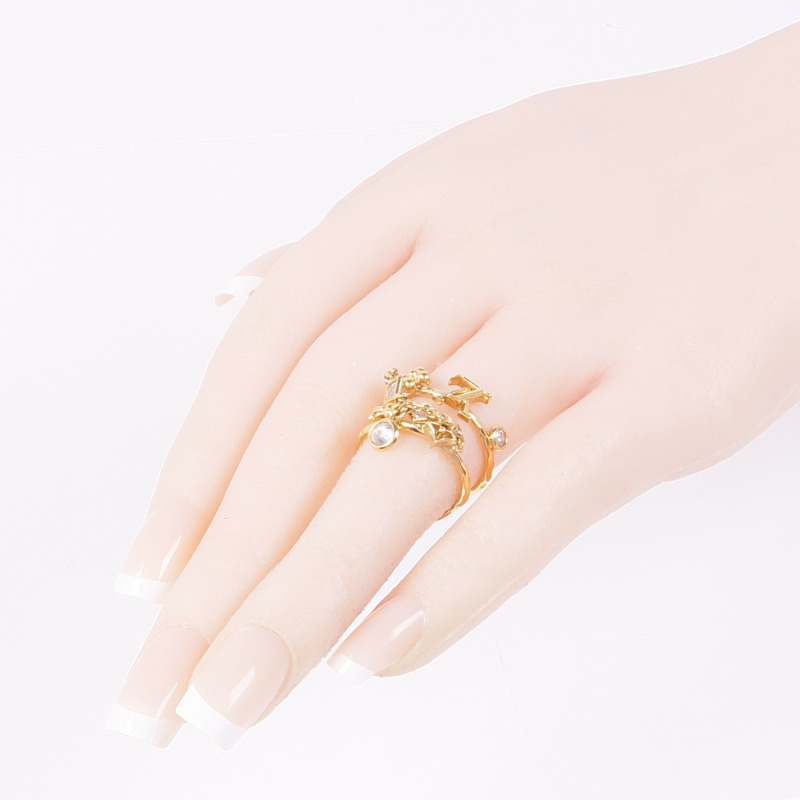 LOUIS VUITTON 金屬In The Sky Ring戒指US#5.5/6.25-7