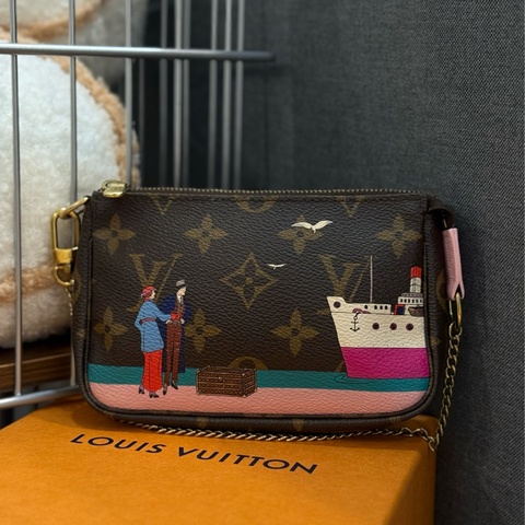 Lv mini 麻將包 聖誕限定款