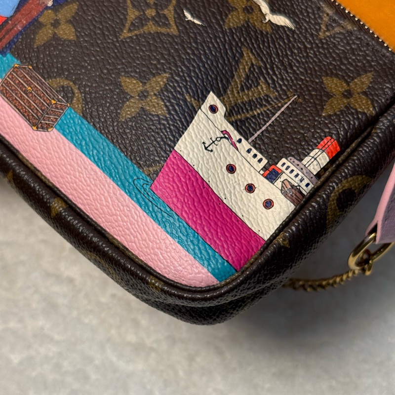 Lv mini 麻將包 聖誕限定款-9
