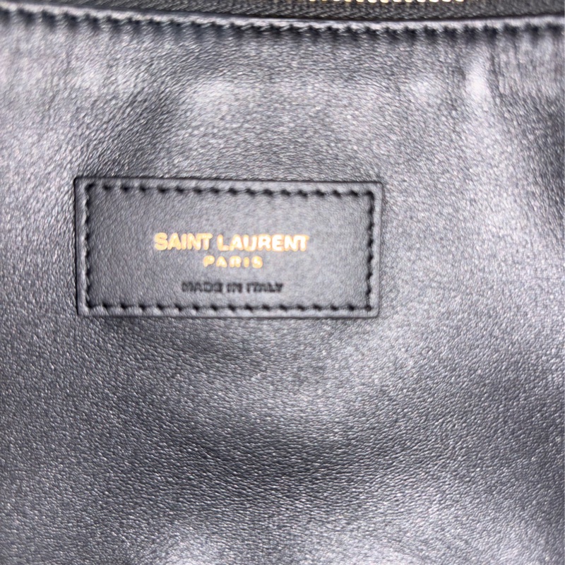 Yves Saint Laurent YSL 聖羅蘭 Hobo Small 小號 黑金色-10