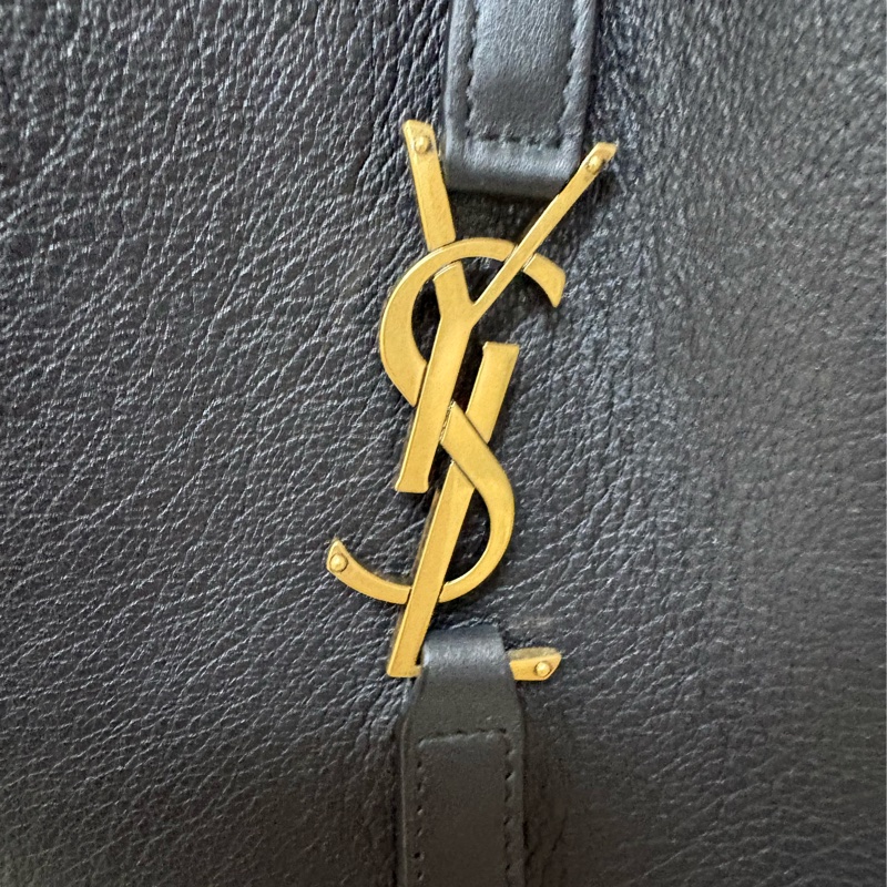 Yves Saint Laurent YSL 聖羅蘭 Hobo Small 小號 黑金色-12