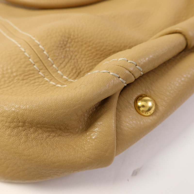 PRADA 牛皮皮革2 Way Shoulder Bag金扣手挽肩背兩用袋-13