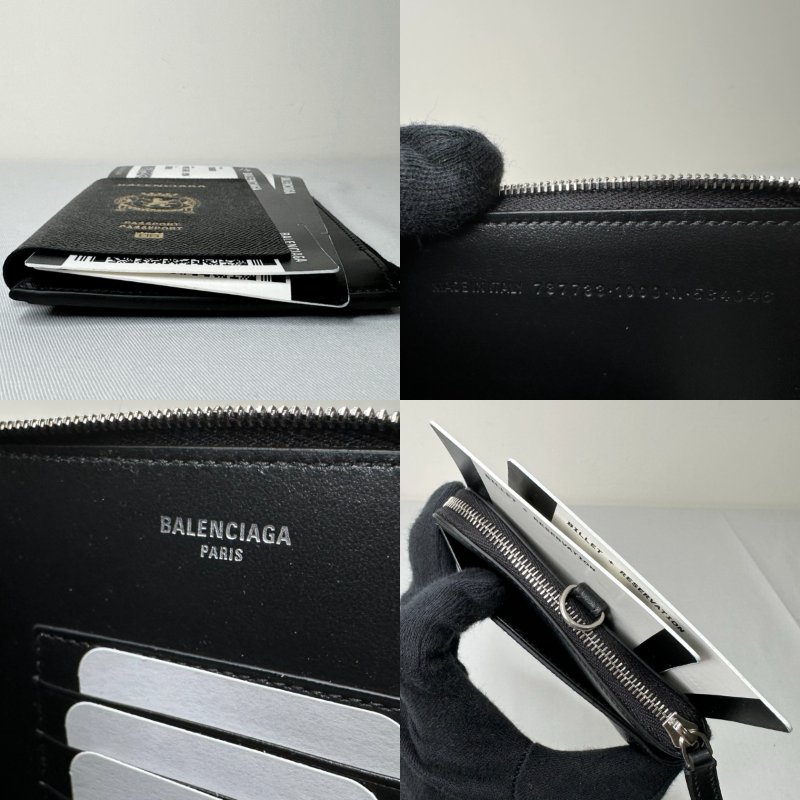 BALENCIAGA 護照機票掛繩卡包-7