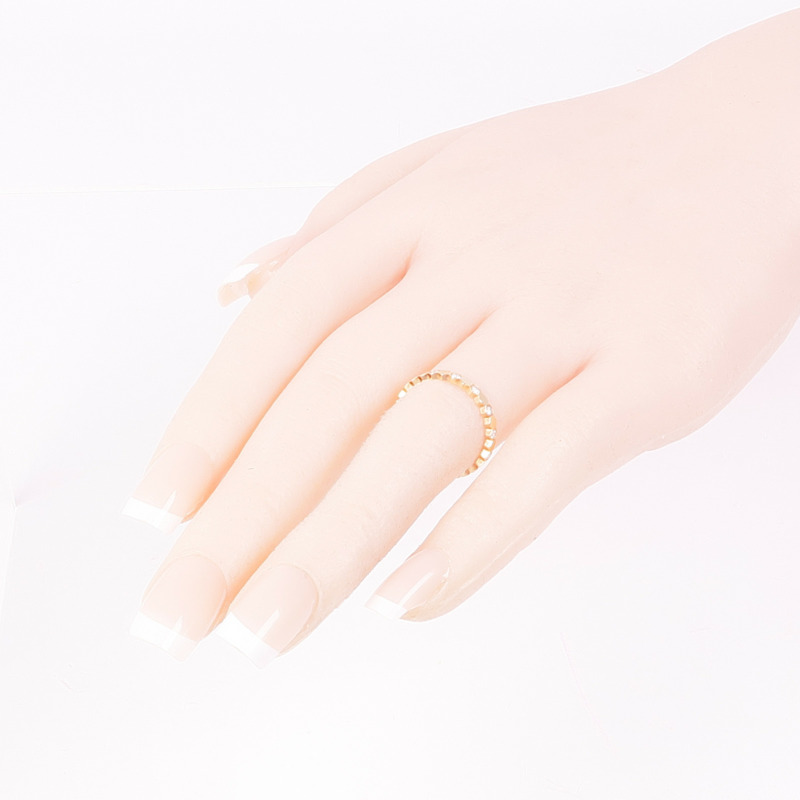 Chaumet 18K玫瑰金Bee De Diamond Ring鑽石戒指Chaumet#52/US#6-7