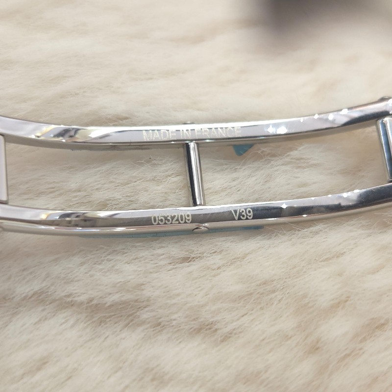 Hermès Heure H 方格不鏽鋼 腕錶-4