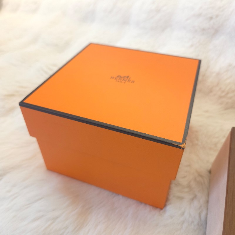 Hermès Heure H 方格不鏽鋼 腕錶-5