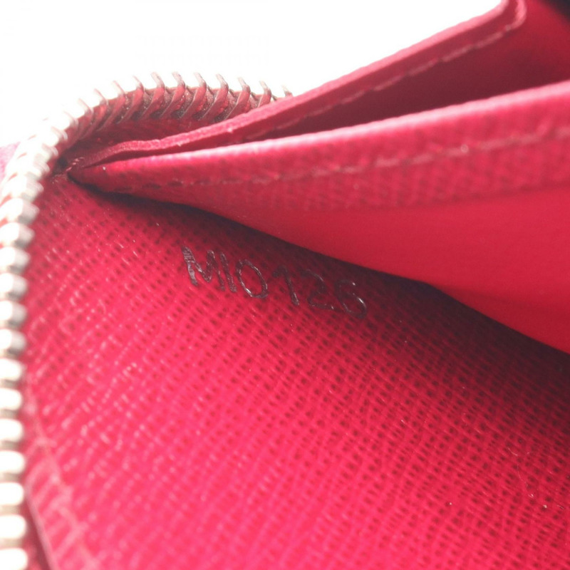 路易威登 Zippy 長版皮夾 M60305 Epi 皮革 粉紅色/紫紅色 二手 女士 LV-4