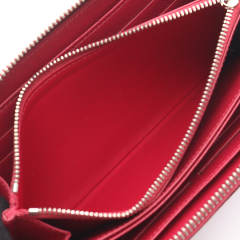 路易威登 Zippy 長版皮夾 M60305 Epi 皮革 粉紅色/紫紅色 二手 女士 LV-5