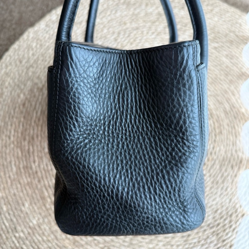 Chanel cerf黑銀荔枝紋粗顆粒小號 年份:18開-3