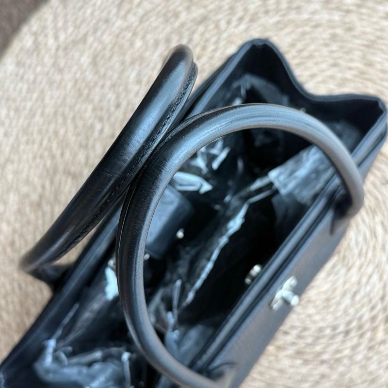 Chanel cerf黑銀荔枝紋粗顆粒小號 年份:18開-6