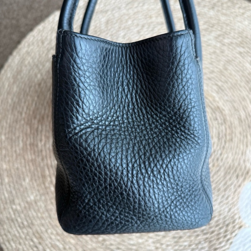 Chanel cerf黑銀荔枝紋粗顆粒小號 年份:18開-8