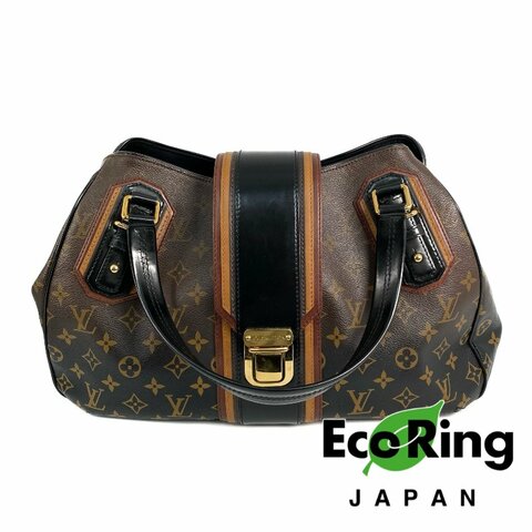 △ Louis Vuitton 路易威登 Greet Brown, Black Coated Canvas Monogram Handbag M95579 啡色, 黑色塗層帆布經典花紋手袋 M95579 -257018273