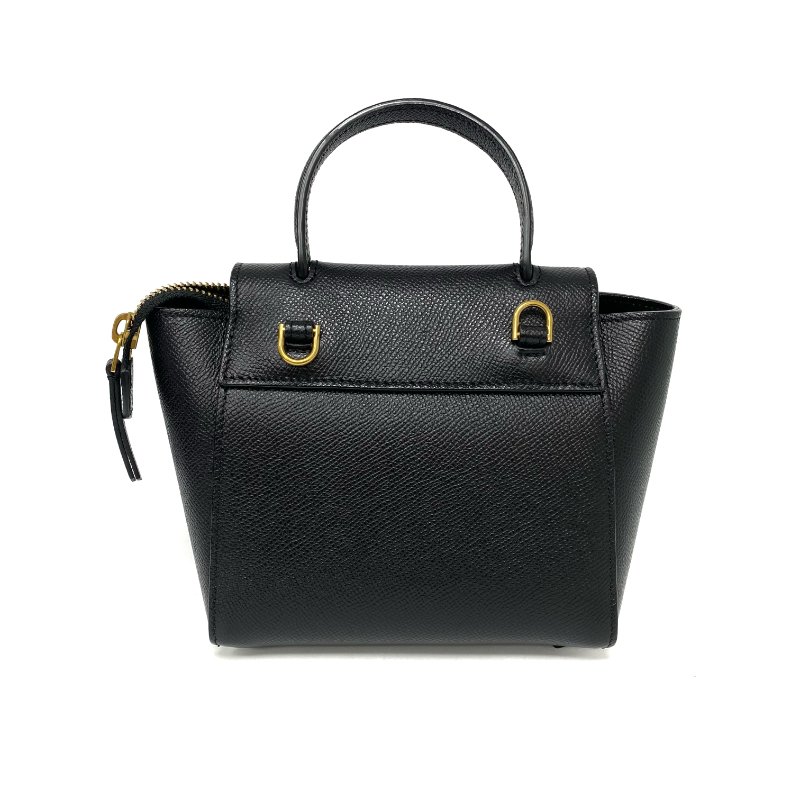 △ Celine 思琳 Pico Belt Bag Black Calfskin 2Way Bag 黑色小牛皮兩用袋 -257018877-2