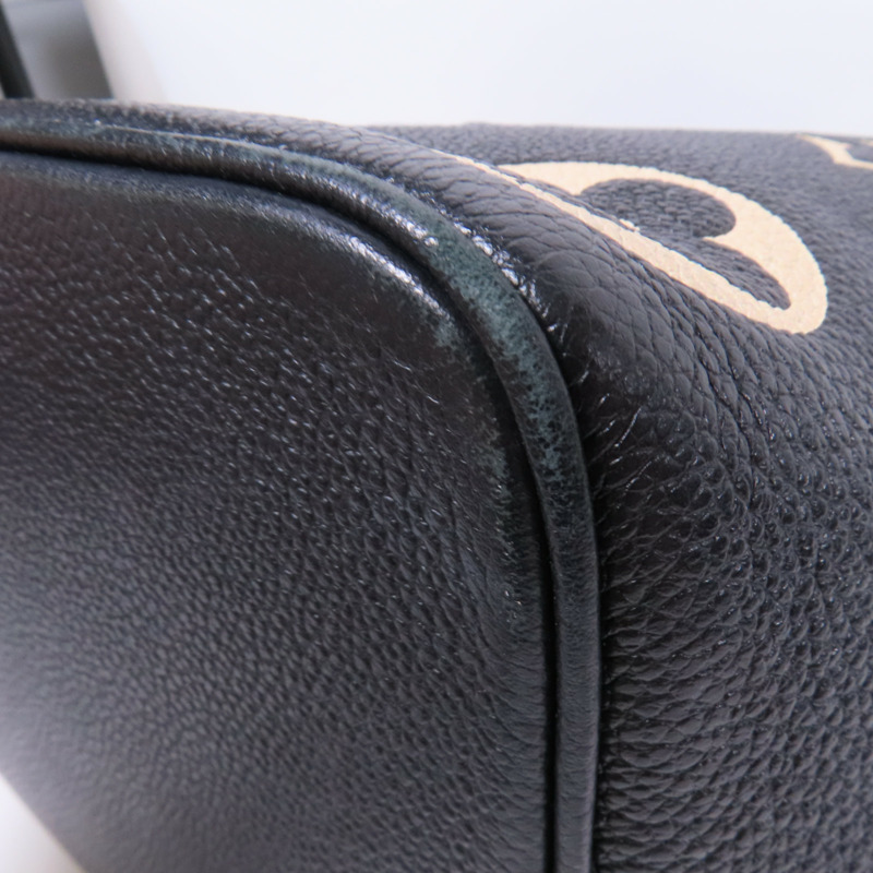 LOUIS VUITTON Monogram Empreinte Bicolor Neo Noe MM金扣手挽肩背兩用袋-7