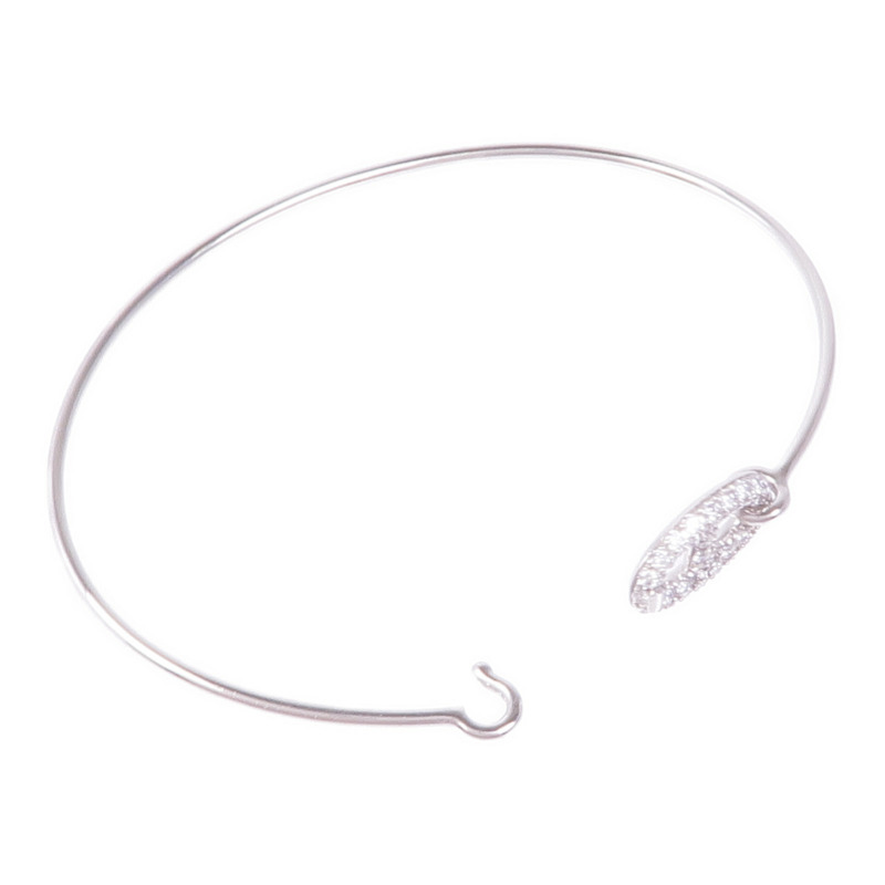 HERMES 18K白金Ronde Chaine D'ancre Diamond Bracelet鑽石手鏈-7