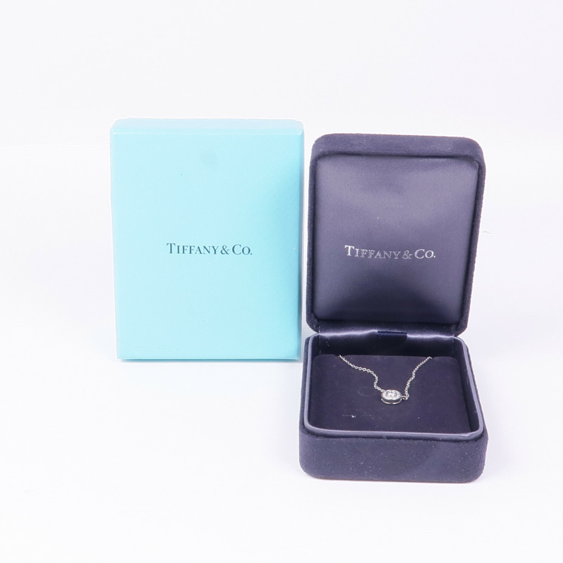 TIFFANY&CO PT900鉑金Circlet Diamond Necklace鑽石項鍊-7