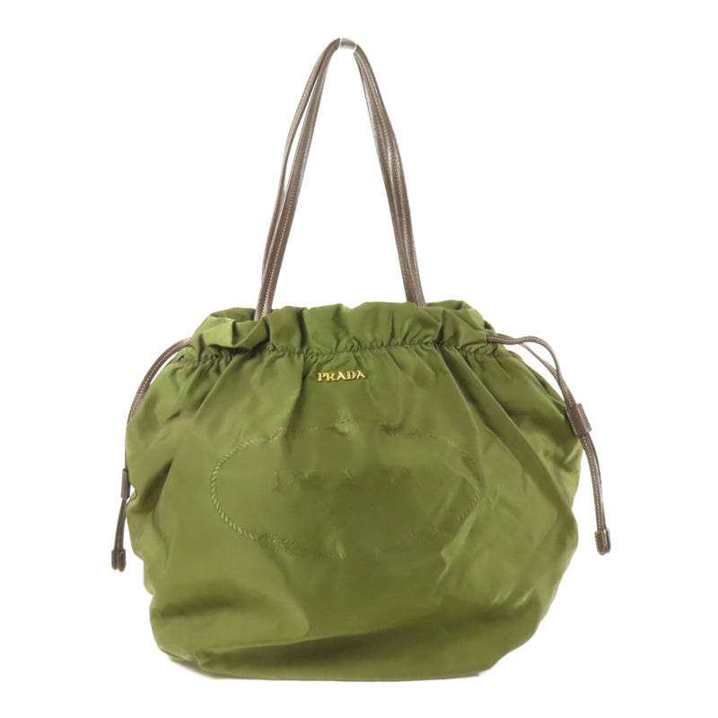 PRADA 尼龍Shoulder Bag金扣肩背袋-0