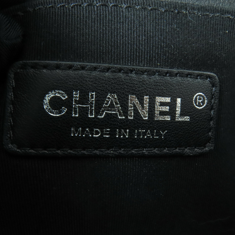 CHANEL 牛皮皮革Boy 25肩背袋-7