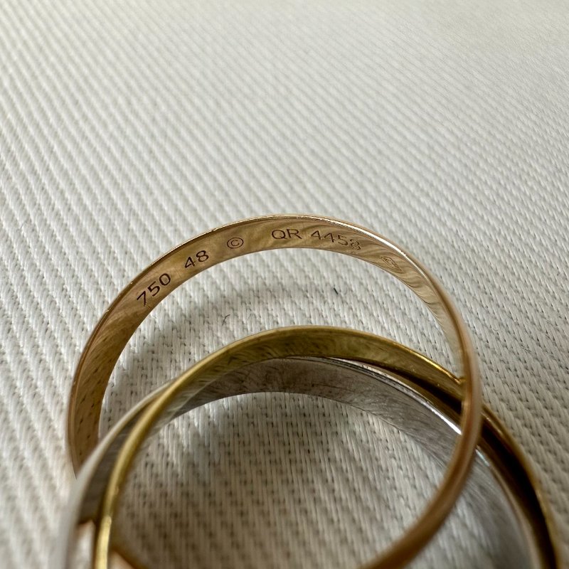 Cartier 卡地亞 Trinity小型款三環戒-6