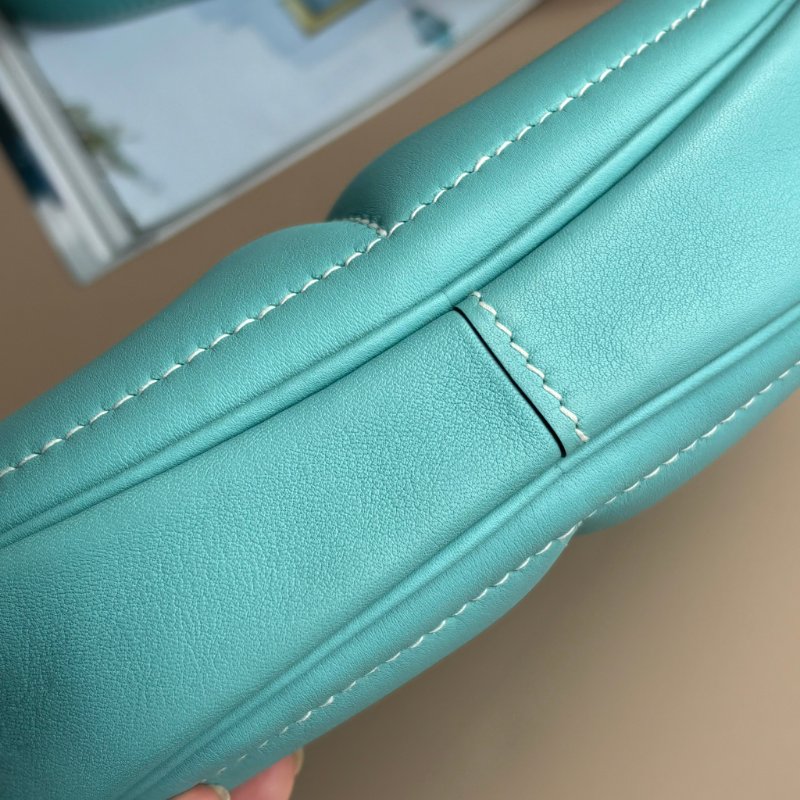賣場最低價!::HERMES:: In-the-Loop Belt blue Atoll banane 豬鼻子馬卡龍藍 胸口包 腰包-10