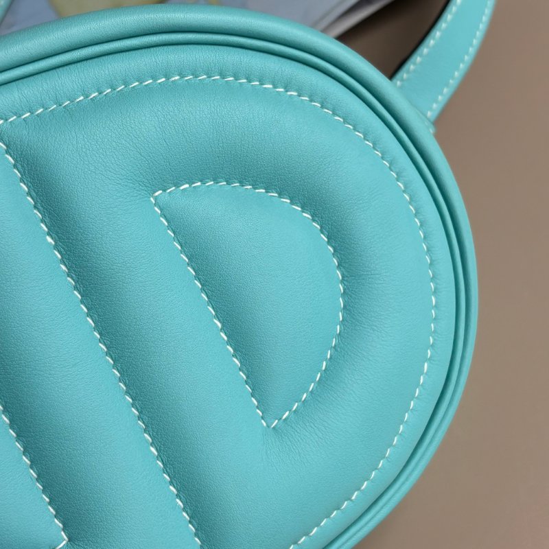 賣場最低價!::HERMES:: In-the-Loop Belt blue Atoll banane 豬鼻子馬卡龍藍 胸口包 腰包-11