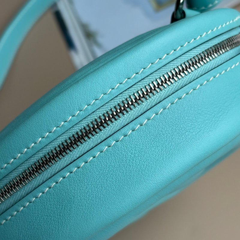 賣場最低價!::HERMES:: In-the-Loop Belt blue Atoll banane 豬鼻子馬卡龍藍 胸口包 腰包-15