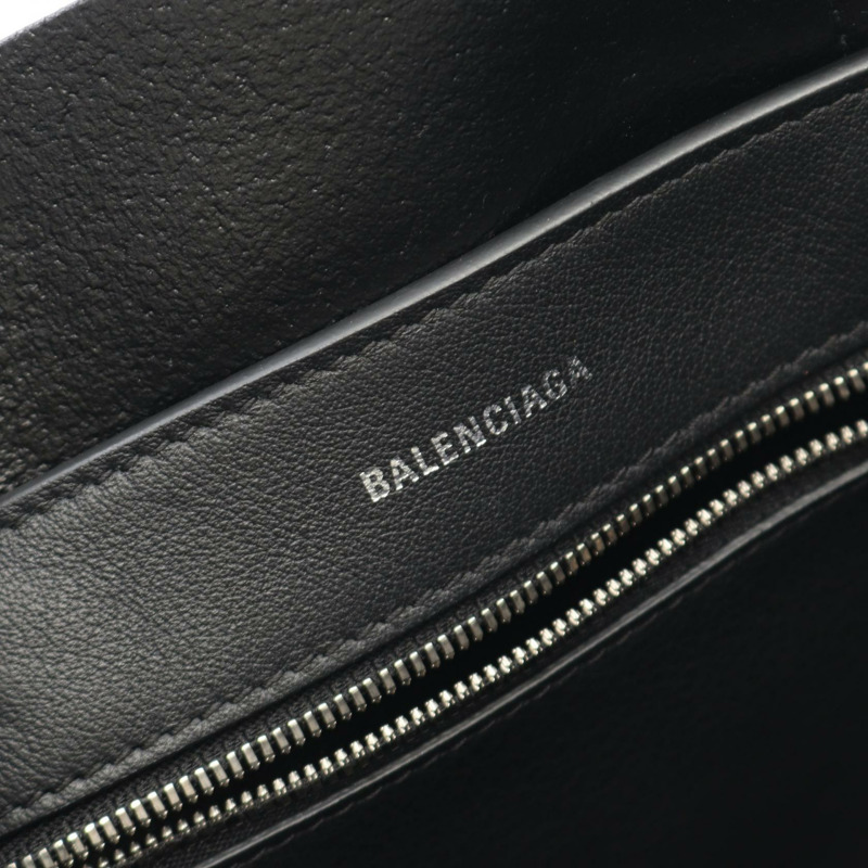 BALENCIAGA EVERYDAY XXS 單肩托特包 皮革 黑色 二手 女士-3