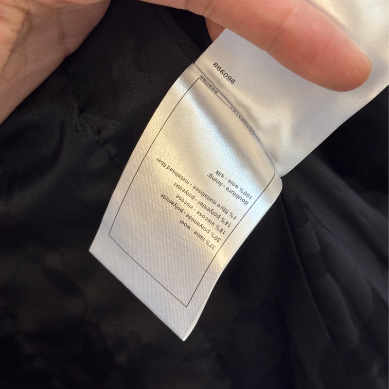 Chanel 25A 高級手工系列羊毛外套 王一博同款-15