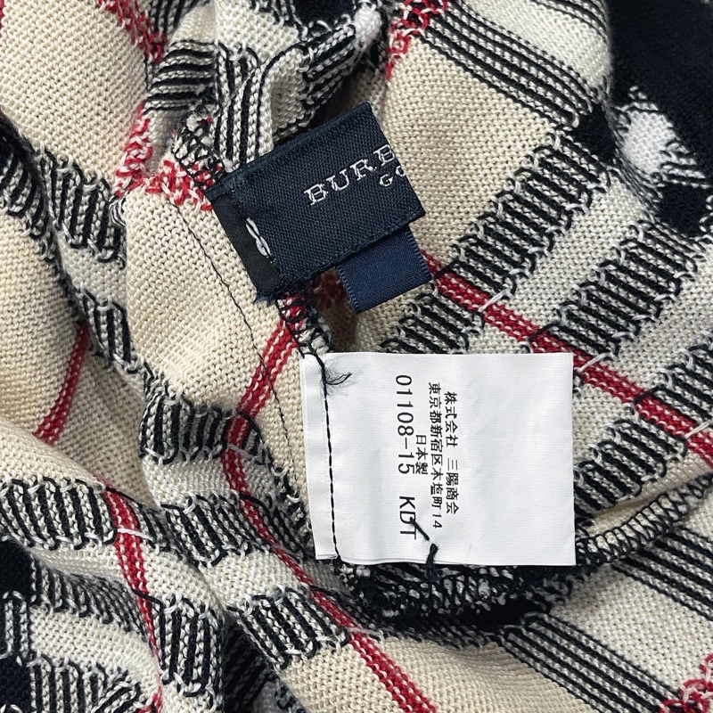 Burberry GOLF 萬年不敗款米格紋針織背心-9