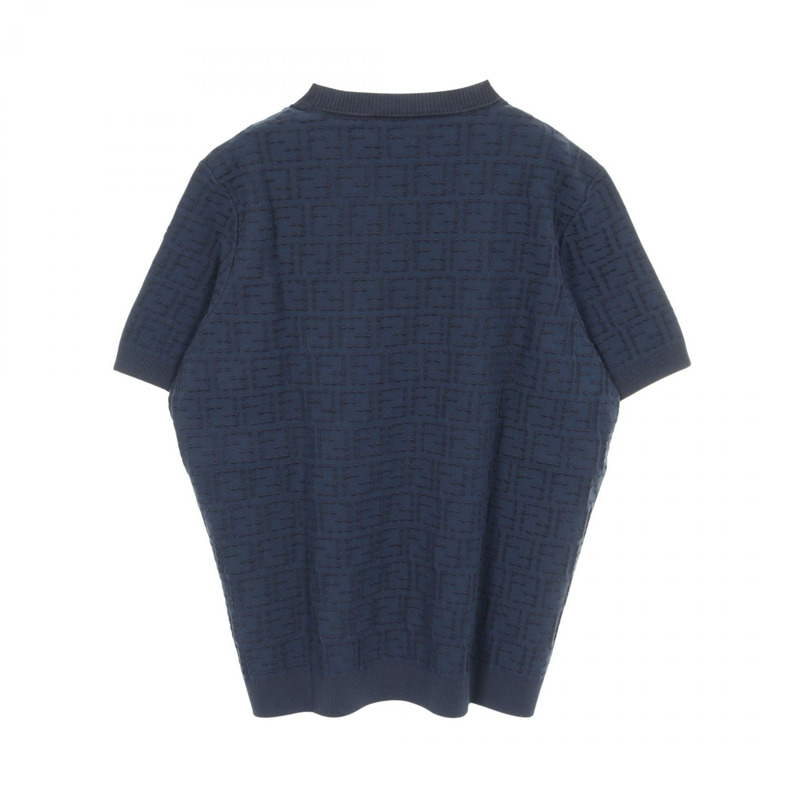 FENDI Selleria 套頭針織衫 FZX051AU7OF0ZNZ56 棉尼龍全新男款 #56-1