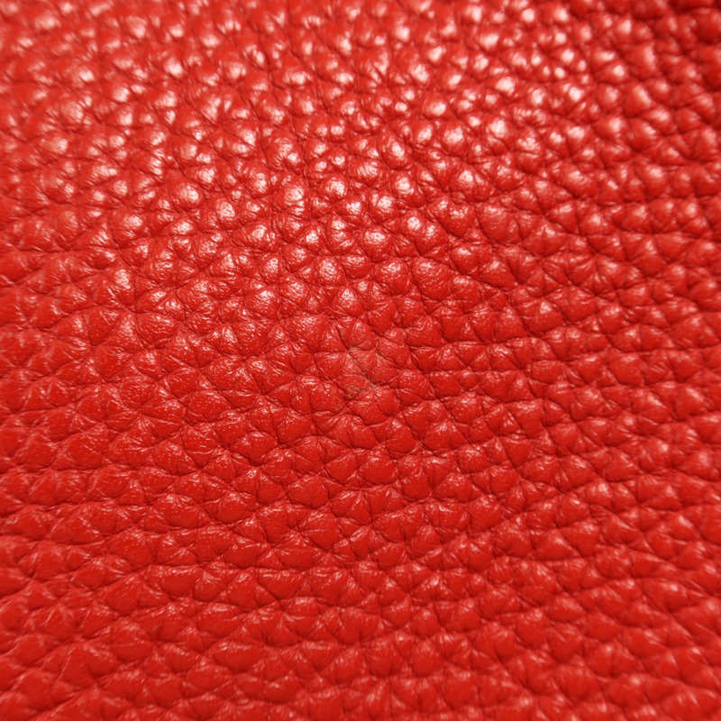 HERMES Clemence皮革Picotin GM銀扣手挽袋Rouge Casaque-13