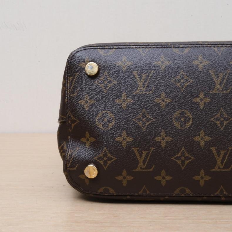 LOUIS VUITTON LockitVertical豎版Tote大號31老花PVC2013肩背包-2