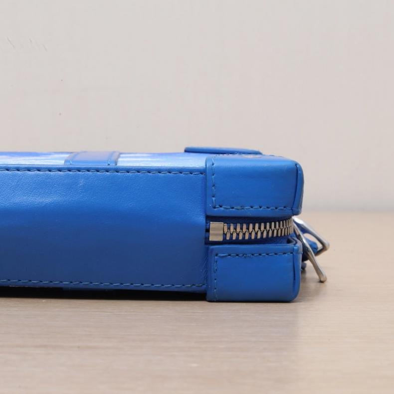 LOUIS VUITTON SoftTrunkWallet盒子包22.5藍色PVC2020藍天白雲系列肩背包-3