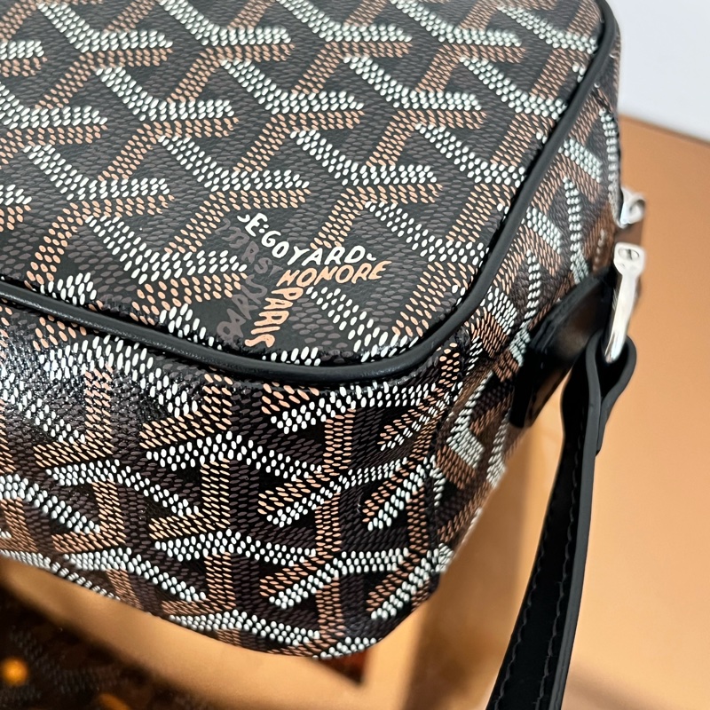 #98新 #全網最低 Goyard 相機包 黑色-9