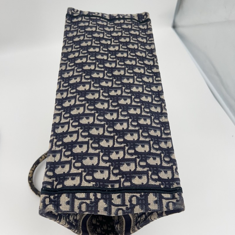 Dior book tote 托特包 大號 藍色 手提包-20
