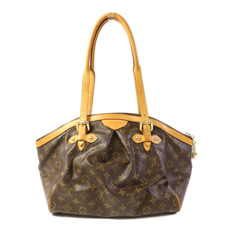 LOUIS VUITTON Monogram Tivoli GM金扣肩背袋-1