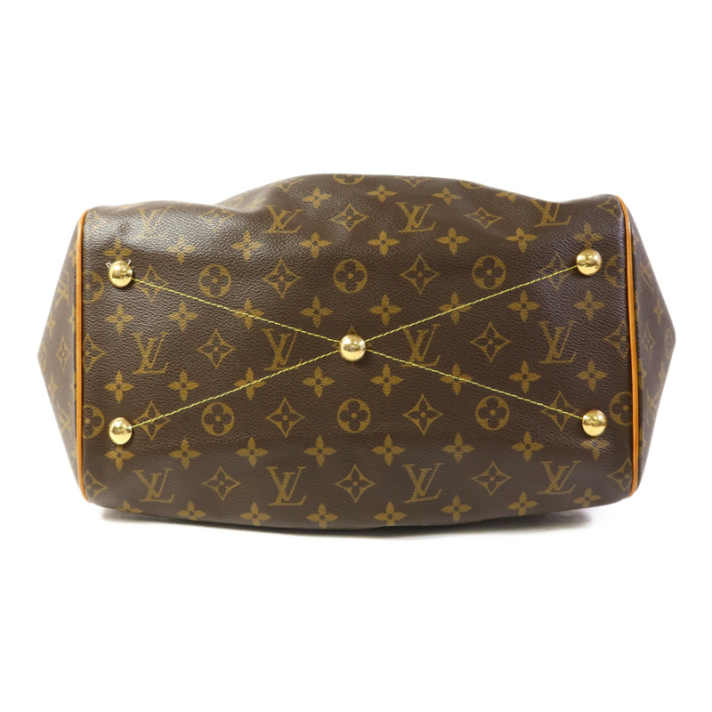 LOUIS VUITTON Monogram Tivoli GM金扣肩背袋-3