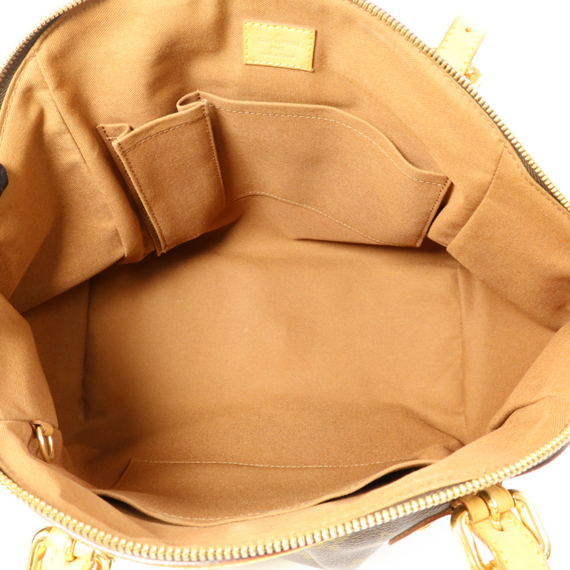 LOUIS VUITTON Monogram Tivoli GM金扣肩背袋-5