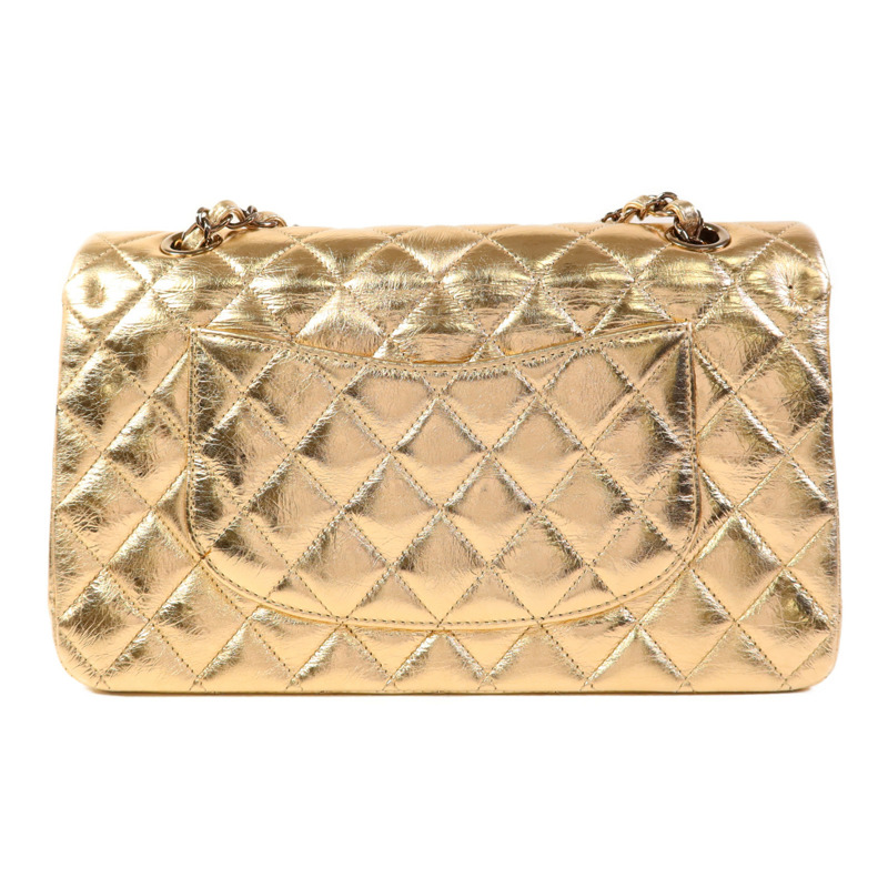 CHANEL 牛皮皮革Classic 25金扣鏈帶肩背袋-1