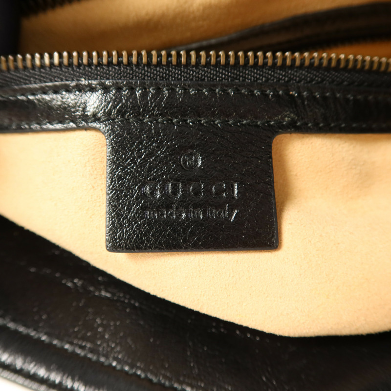 GUCCI 牛皮皮革Shoulder Bag金扣手挽袋-6