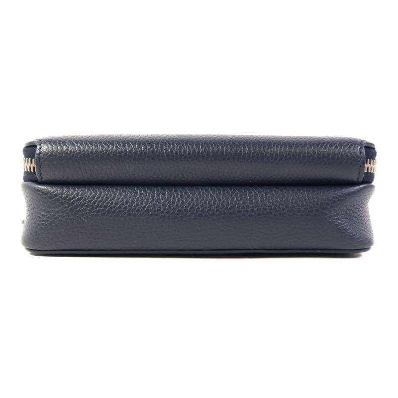 Dior 牛皮皮革Shoulder Bag銀扣肩背袋-3