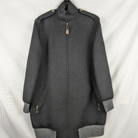 莉亞精品♡LV 寬鬆羊絨長版外套 尺碼40 近新閒置