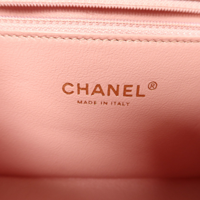 CHANEL 粗花呢CC Filigree Flap金扣鏈帶肩背袋-8