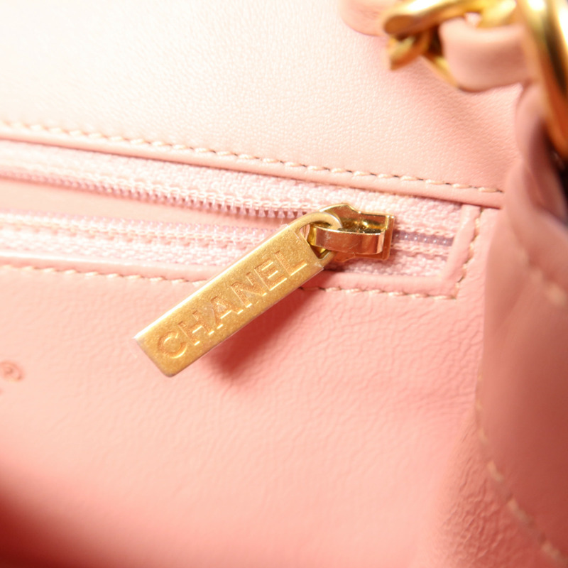 CHANEL 粗花呢CC Filigree Flap金扣鏈帶肩背袋-10