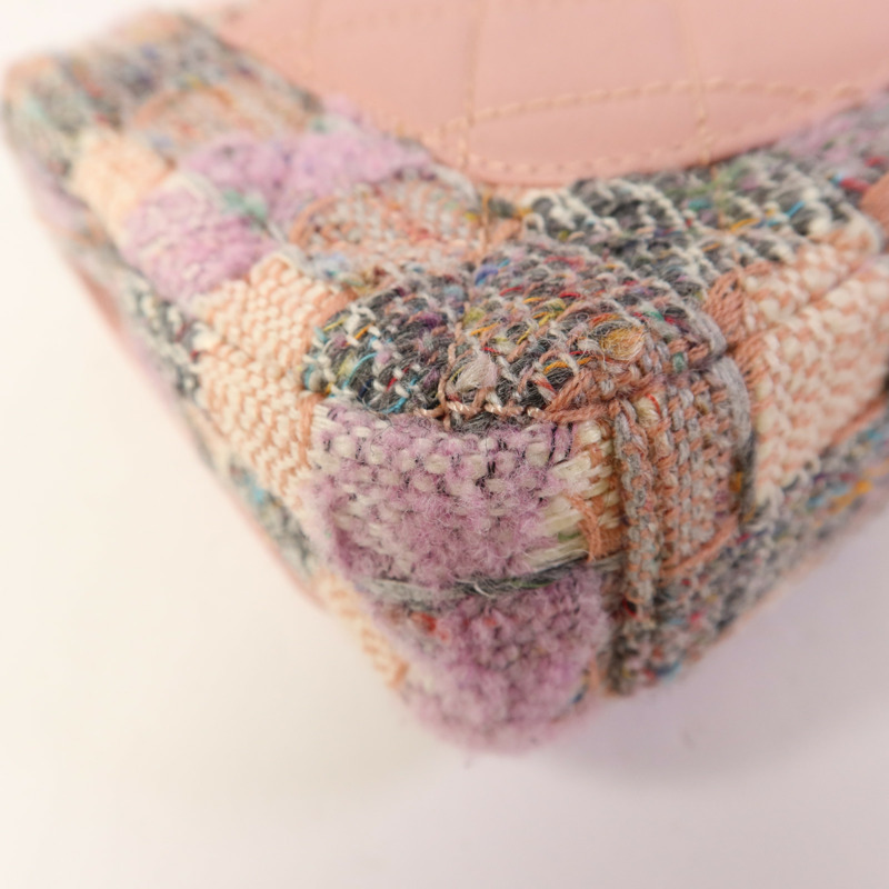 CHANEL 粗花呢CC Filigree Flap金扣鏈帶肩背袋-15