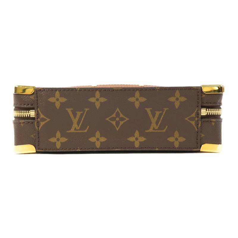 LOUIS VUITTON Monogram LVxNBA Handle Trunk Bag金扣手挽肩背兩用袋-3
