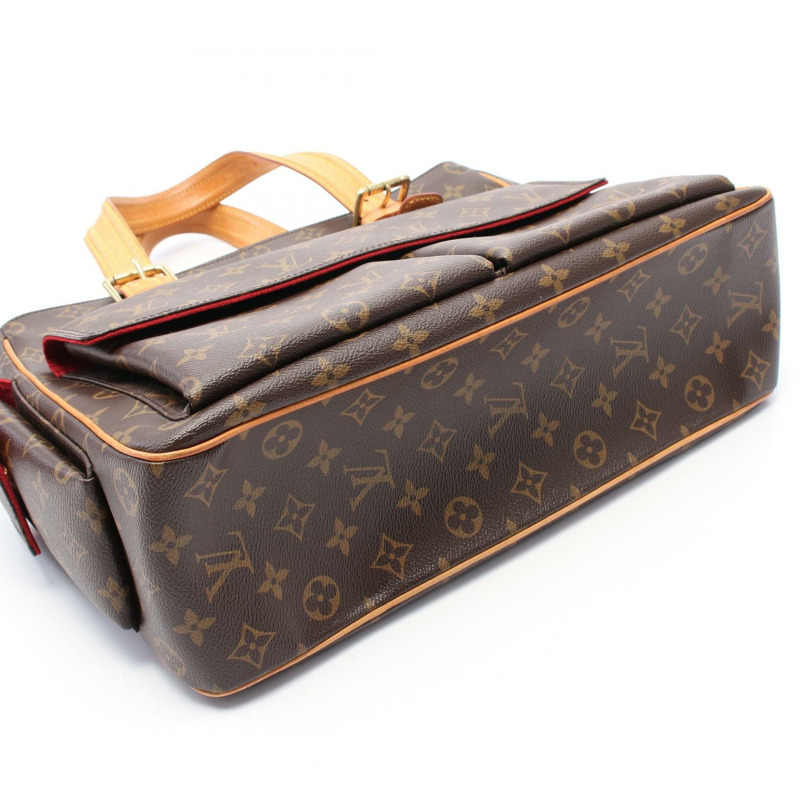 LOUIS VUITTON Multiple cite 手提包 M51162 Monogram 帆布皮革二手女士 LV-7